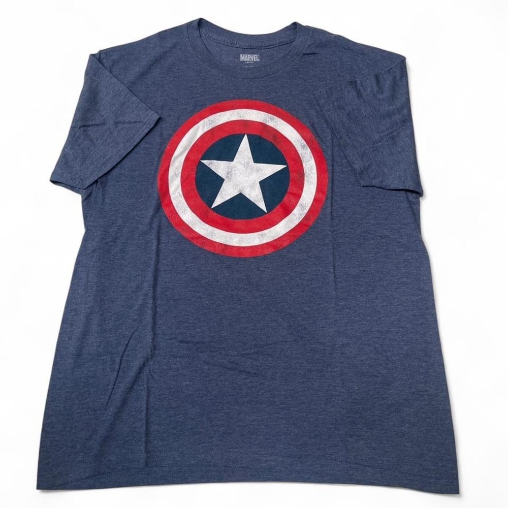 Marvel‎ navy captain America shirt
